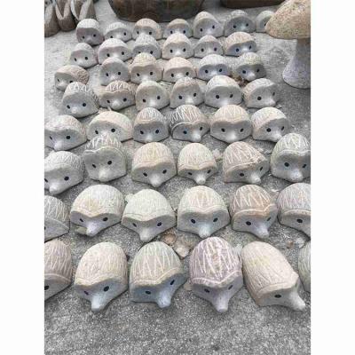 China Natural China Garden Accessories Outdoor River Pebble Stone Carving Hand Carving Butterfly Love Footprints Elephant Mushroom Animal for sale