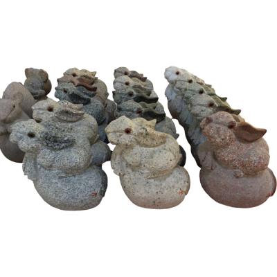 China China Wholesale Retail Indoor Decoration Table Ornament Marble Granite Animal Stone Carving Handwork Statue for sale