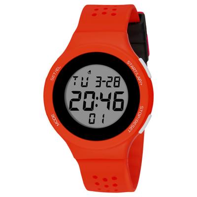 China Alarm Kids Students Children Outdoor Sports Digital Wristwatch, Silicone Strap LED Wrist Watch for sale