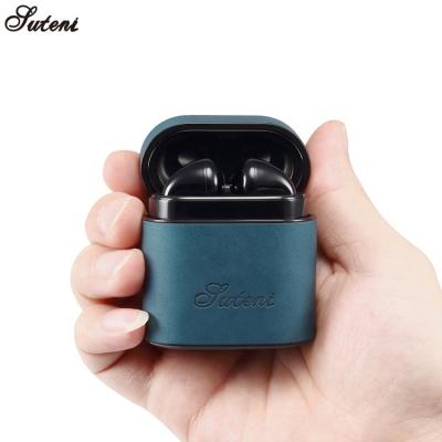 China Suteni Soft Hot Selling Protective For Airpods Case Leather Supplier For Huawei FreeBuds 2 Pro for sale