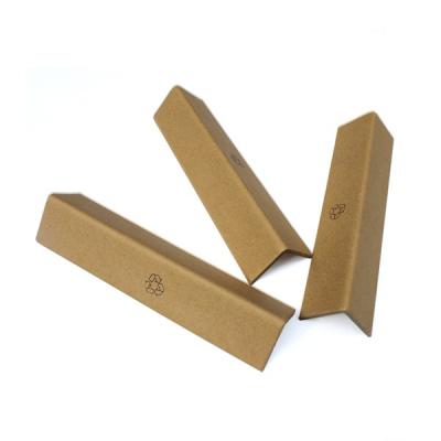 China Recyclable Corner Board Kraft Paper Pallet Edge Protector Wrapping Paper Corner for sale