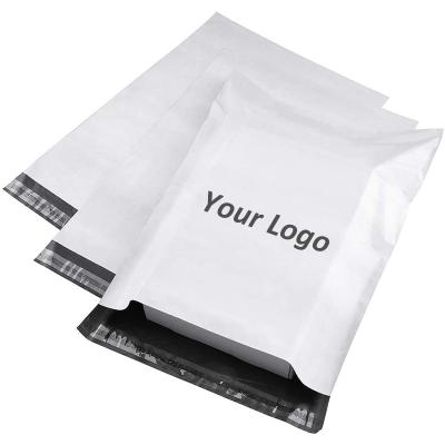 China Self Seal Moisture Proof Custom Seal Image Text Mailing Bags , Black Private Mailing Envelope Logo Design Express Waterproof Shipping Poly Bags. for sale