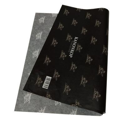 China shoes & high quality custom black apparel copy paper printing kraft paper garment wrapping paper supply for sale