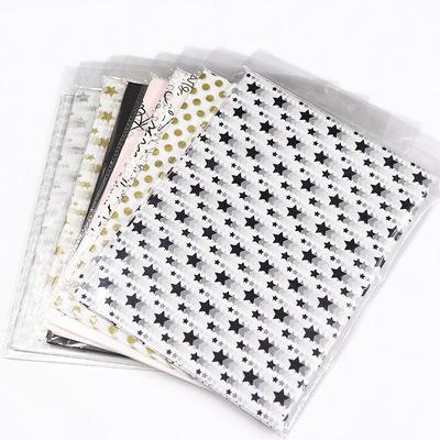 China shoes & custom brand new flower packaging material apparel 17g flower wrapping paper star dot letter printed Logo Gift Packing for sale