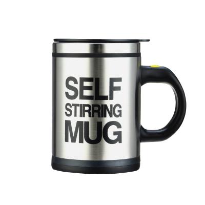 China Stocked 400ml Upright Body Electric Magnetic Stirring Mug for sale