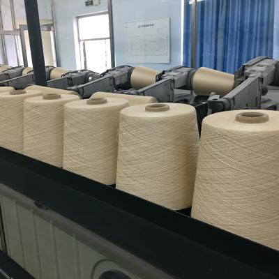 China China Sustainable Natural Silk Yarn: 60N/1 High Quality Viscose 25%Tussah 50% Acrylon 25% Spun Silk Blended Yarn for sale