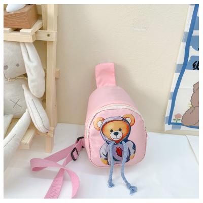 China 2022 New PORTABLE Cute Children's Boy Girl's Bag Different Color Bear Coin Purse Children's School Bag for sale