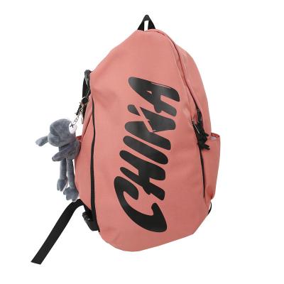 China Waterproof custom multicolor high-end football duffle sports backpack hip-hop outdoor camping for sale