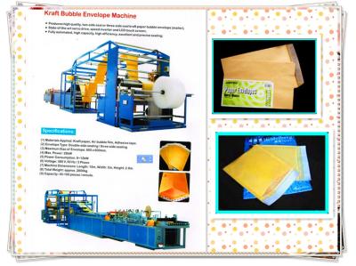 China High Speed Craft Paper Bubble Bag Making Machine with Plc Servo Motor Driven for sale