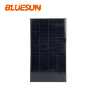 China Prefab Homes Bluesun Small Most Light Efficient Solar Panels Grid 170W 170 Watt 150W 12V Outdoor Mini For Sale Solar Panels 166mmx166mm for sale