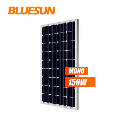 China Solar System Micro Solar Street Light Bluesun Solar Panel 200w 150w 100w Inverter Use Cheap Factory Price for sale