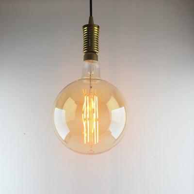 China Large Globe Residential Vintage Edison Led Bulb G200 4W6W Dimmable 220/240V E27 Led Filament Light Bulb for sale