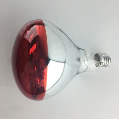 China Residential Infrared Top Red Light Bulb For Animal Painted Red for sale