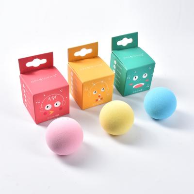 China Cat Toys Summoning Ball Toys Interactive Teasing Viable EVA Catnip Ball Toys Automatic Sounding for sale