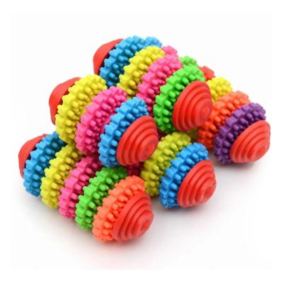 China Viable High Quality Colorful Chewing Teeth Gears, Durable and Healthy Erasers, Teething Rubber Dog Toy for sale