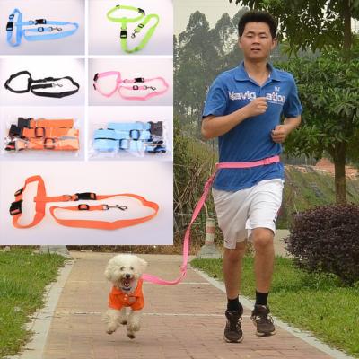 China Amazon Custom Multi-Function Running Nylon Pet Traction Leash Pull Strap Dog Leash Pet Supplies for sale