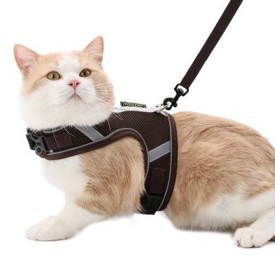 China Custom Adjustable Nylon Soft Dog Strap Summer Cooling Strap Pet Reflective Cat Supplies for sale