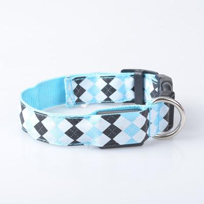 China Innovative Pet Accessories Quick Release Product Safety Night LED Dog Collar Outdoor Luminous Pet Collar for sale