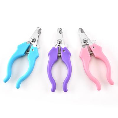 China Viable Manufacturers Stock Stainless Steel Nail Clippers Pet Grooming Nail Scissors Can Be Customized Wholesale for sale