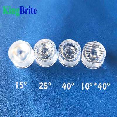 China TV Back Light KingBrite 2835 Led Lens For Strip 15/25/40/10x40 Degree for sale