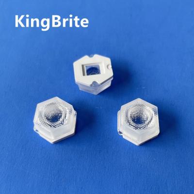 China For Led Light PMMA 40 Degree SMD Led 15mm Single Lens For 5050 Led Chip for sale