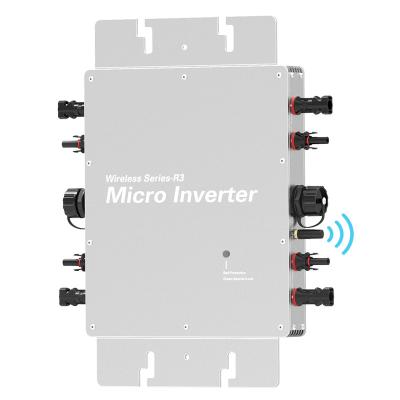 China On Grid Micro Solar Power System Inverter 2000W On Grid DC To AC For Solar Power System MPPT IP65 Pure Sine Wave High Frequency for sale