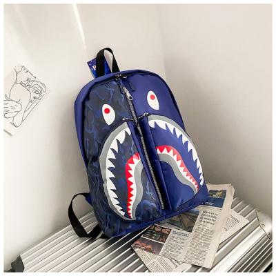 China Water Proof Fashion Design Shark Pattern Blood Backpack For Travel Laptop Backpacks 3D Printing Bag School Bags Rucksack For Men for sale