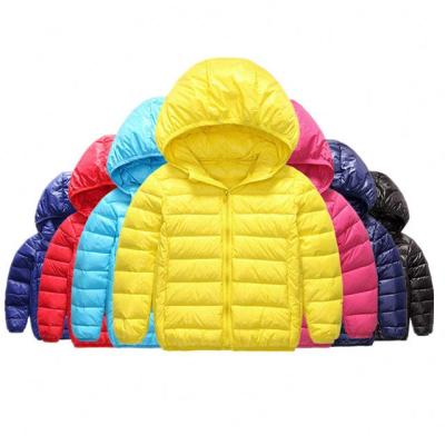 China Factory Outerwear Boy And Girl Breathable Winter Warm Down Coat Teenagers Children Years Old Hooded Coat Teenagers Jacket Size 2 To 13 Down Jacket for sale