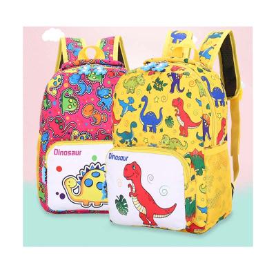 China Solar Panel Dinosaurs Printing New Trend Waterproof Children Schoolbag For Kids Children Backpack 2-5 Years Old Child 3D School Bag for sale