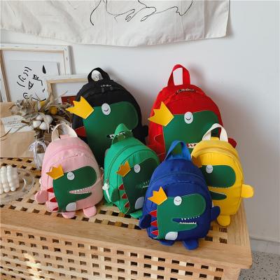 China Anti-theft 3D Dinosaurs Printing New Trend Waterproof Children Schoolbag For Kids Children Backpack 2-5 Years Old Preschool School Bag for sale