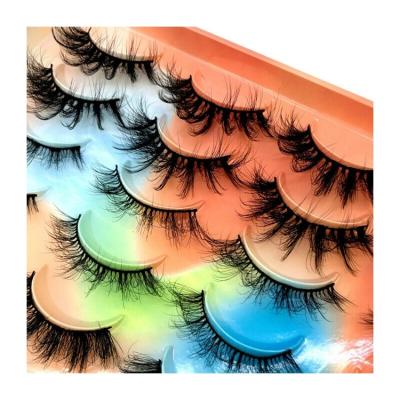 China Fluffy|Luxury|Onlycanas Waterproof 25Mm 3D Mink Eyelash Vendor 100% Hand-made Newest Packaging Box Wholesale Cannes Lashes Company for sale