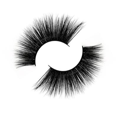 China Custom Made Velvet DH001 Best Selling High End Fluffy Cheap Price 25MM Mink Strip Lashes Bulk With For Sale China Factory for sale