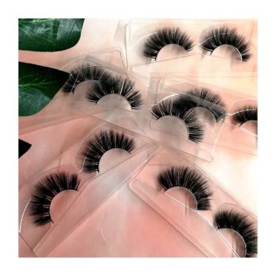 China Fluffy | Raincoat | Onlycanas Lightweight Discounted Best Wholesale 100% Fake Mink Lashes Custom Clear Band Canes Lashes Tapered Fake Mink Factory for sale