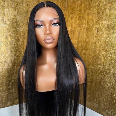 China Body Wave XBL Lace Front Wigs Natural Overnight Shipping HD Lace Up Transparent Virgin Bone Straight Human Hair Vietnamese Raw Lace Wig for sale