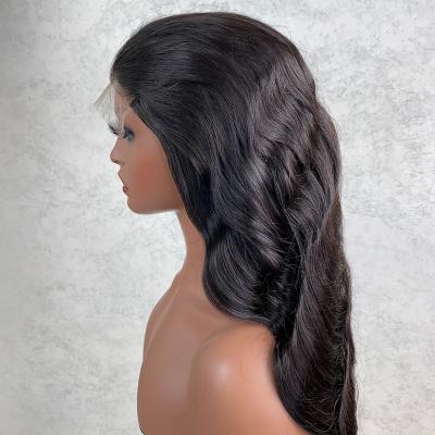 China Body Wave XBL Virgin Preplucked Hair Glueless Closure 250% Full Lace Wigs HD 5x5 Density 300% Full Lace Closure Wigs For Black Women for sale