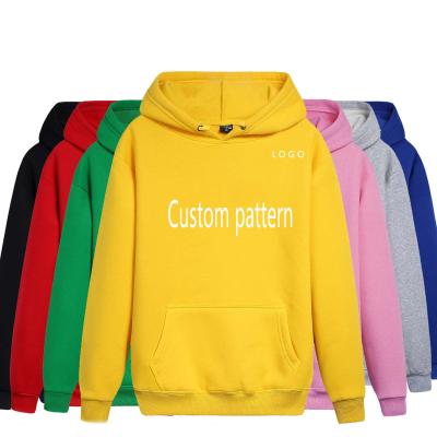 China Custom Logo Hoodie New Unisex Multicolor Plus Anti-wrinkle Fleece Sweater Women's Hoodie Custom for sale