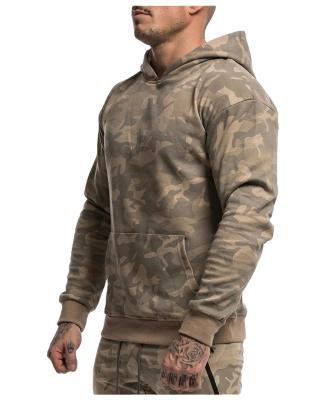 China Anti-wrinkle new arrival fashion pullover polyester custom hoodie for men's blouse fitted men's camouflage for sale