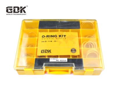 China Anel-O Kit Box For Caterpillar Excavator do silicone O Ring Seals 4C-8253 do produto da fábrica de GDK à venda