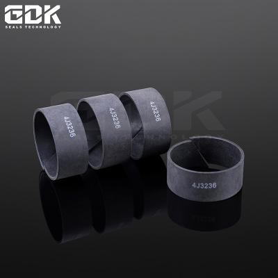 China Hydrozylinder-Abnutzung Ring Seal Gdk-Fertigungs-schwarze Nylonglasfaser-materielle Bagger-Spare Partss WR zu verkaufen