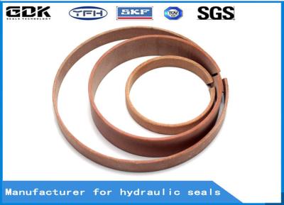 China WR Phenolic Fabric Resin Seal Wear Ring , Hydraulic Cylinder Wear Rings Guide Seal for sale