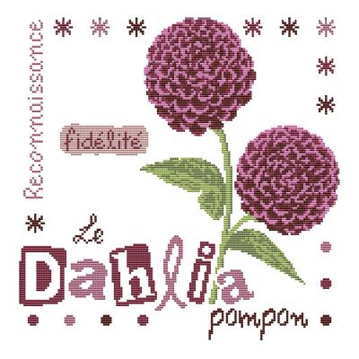 China Worldwide Easy Counted NKF Dahlia 3d Cross Stitch Flower Patterns For Online Wholesale for sale