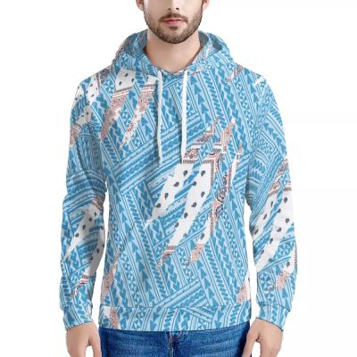 China Viable Brand New Polynesian Samoan Tribal With Paisley Pattern Style Mens Hoodies Custom Hoodies for sale