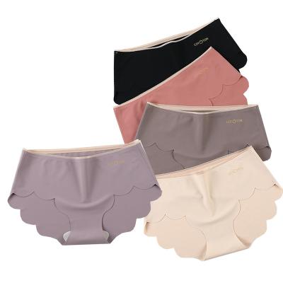 China High Quality Breathable Girl Brief Sports Yoga Antibacterial Women's Underwear Seamless Panties for sale