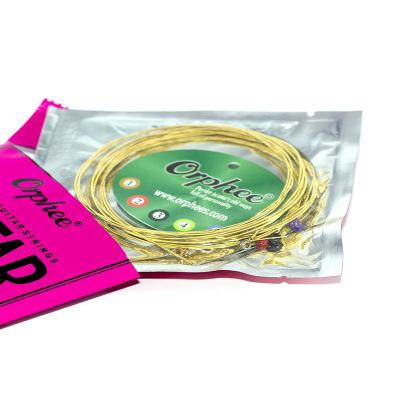 China Wholesale High Quality Eco-friendly Colorful Green Phosphor Bronze Acoustic Guitar Strings Cheap Guitar Strings For Wholesale for sale