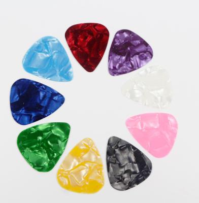 China Fashionable Guitar Ukulele Picks Celluloid ABS Picks Finger Picks Sealed Bag OEM Color 1000pcs/bag Fashionable NC; GUA, GUANGDONG E-83 for sale