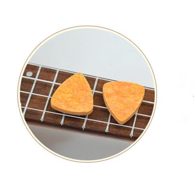 China GUITAR makers supply ukulele color felt picks guitar special picks shaped felt gasket guitar picks for sale