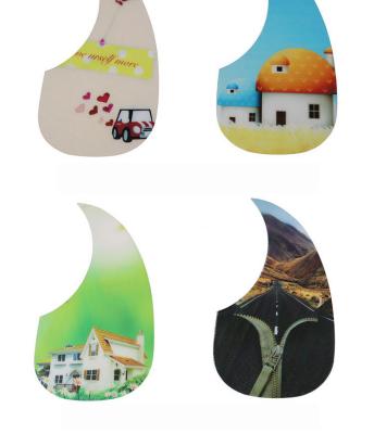 China Wholesale GUITAR Musical Instrument Accessories Guitar Pickguard Customized Colorful Personalized Guard Plate Pickguard for sale