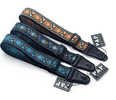 China Popular High Quality Adjustable Length Guitar Strap Acoustic Electric Guitar Straps Wholesale Cheap Price for sale