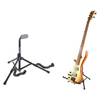 China Musical Goods Metal Iron Folding Guitar Stand For Multi Electric Guitar Ukulele Bass Instrument Accessories Electric Guitar Stand For Sale JTZJ-59 for sale