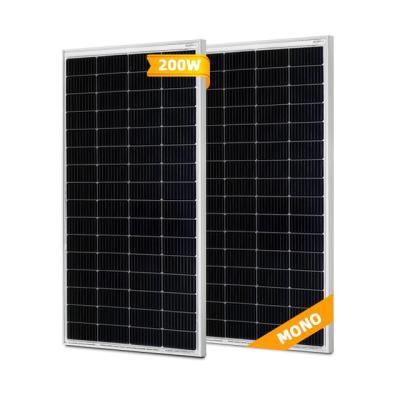 China Wholesale Panel Monocrystalline Silicon Market Saving PV Solar Panels For Sale 180w190w Outdoor 200w 182mmx182mm Solar for sale